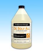 All Purpose Chemical (Cleaner) DeSolv All Citrus Solvent CLEAR GAL
